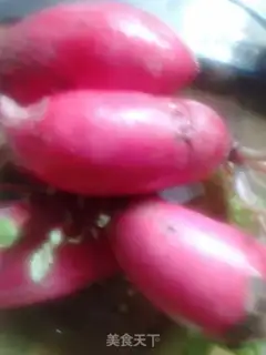 Make The radish step 0