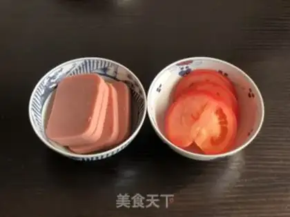Make Classic ham egg sandwich step 1