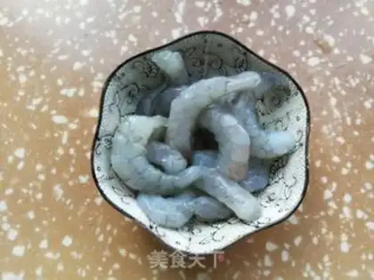 Make Crystal shrimp dumpling step 1
