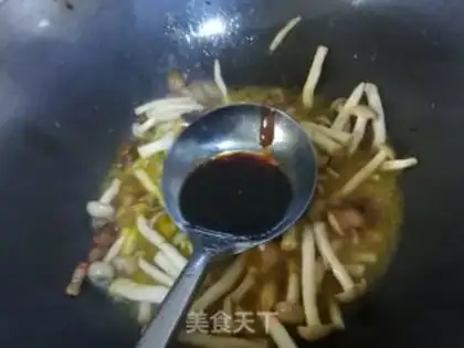 Make The little forest fried meat step 9