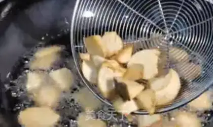 Make Scallops and apricot step 1