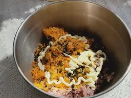 Make The rice-cooked rice step 2