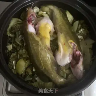 Make Sour pickles, yellowbones step 8