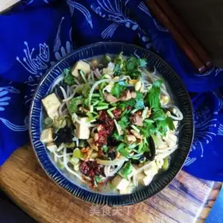 Make The veggies when the bean sprouts step 17