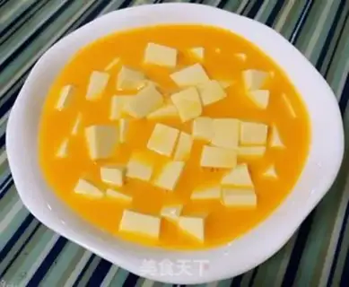 Make Eels tofu eggs step 4