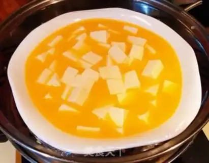 Make Eels tofu eggs step 6