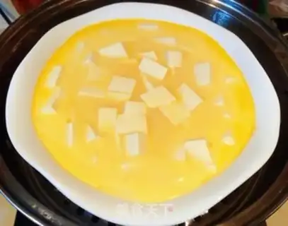 Make Eels tofu eggs step 7