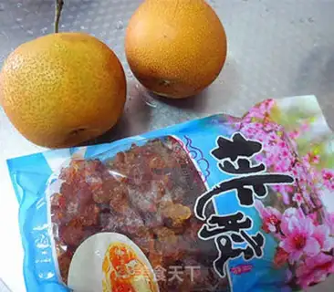 Make Peach and pear step 0