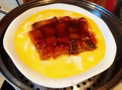 Make Eels tofu eggs step 8