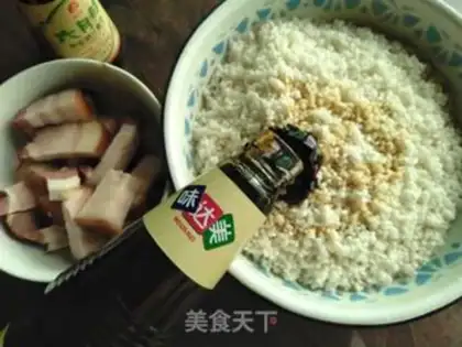 Make The salted egg and a yellow sling step 2