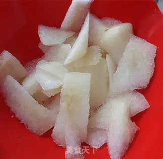 Make Peach and pear step 2