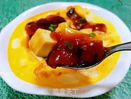 Make Eels tofu eggs step 11