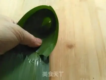 Make The salted egg and a yellow sling step 5