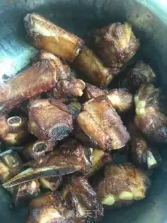Make Home-based sugar veggie ribs step 2