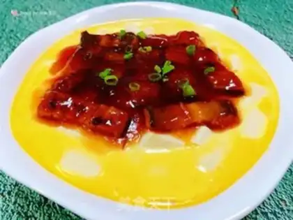 Make Eels tofu eggs step 13