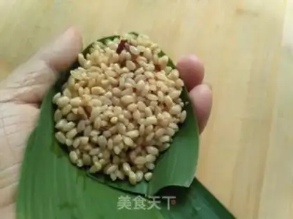 Make The salted egg and a yellow sling step 7