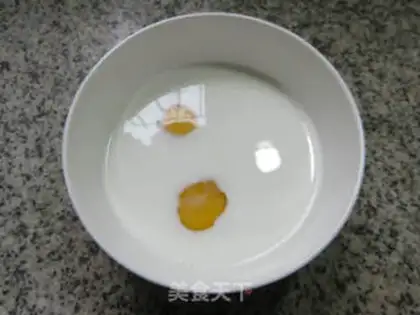 Make Porks and eggs step 1