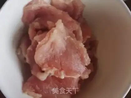 Make The golden mushroom hammer meat step 1