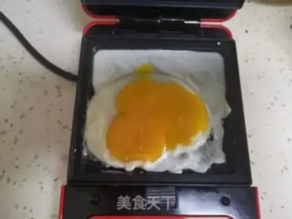 Make Egg ham sandwich step 1