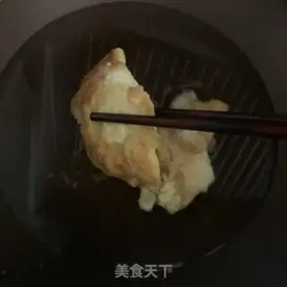 Make Egg dumpling fan soup step 4