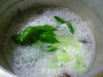 Make Money mushrooms, pig hoof soup step 13