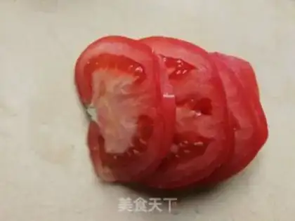 Make Tomato cheese ham sandwich step 3