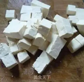 Make Creamed pork and tofu step 4
