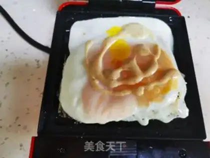 Make Egg ham sandwich step 6