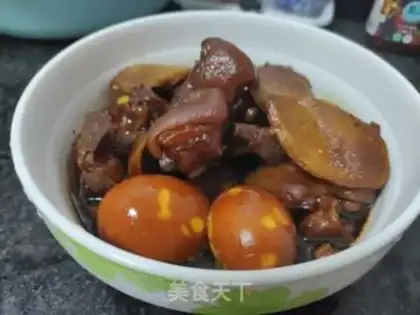 Make Egg pig-foot ginger step 6