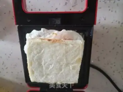 Make Egg ham sandwich step 8