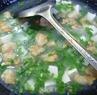 Make Creamed pork and tofu step 9