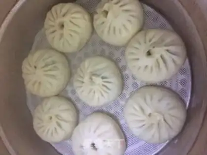 Make Eggs and buns step 8