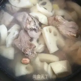 Make Lotus peanut ribs step 4