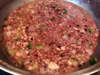Make Porridge for chicken legs step 8