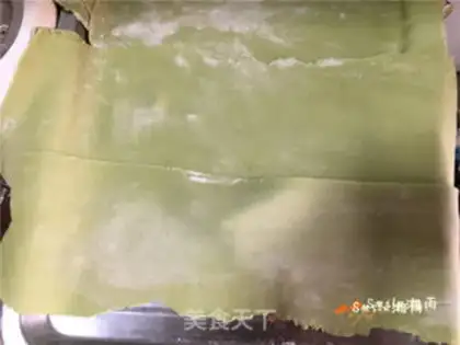 Make Homemade emerald noodles step 14