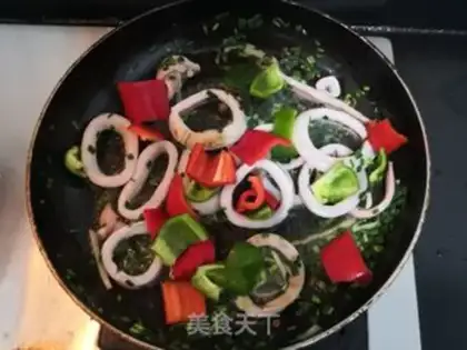 Make Onion squid rings step 17