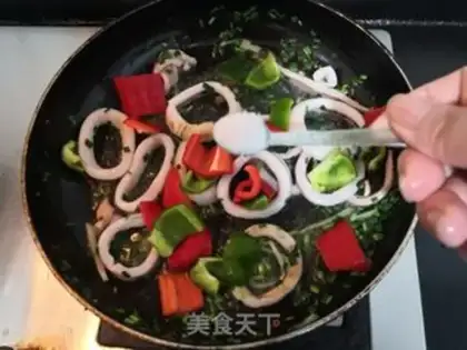 Make Onion squid rings step 18