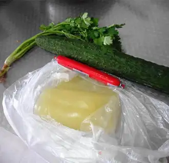 Make Pink cucumber step 0