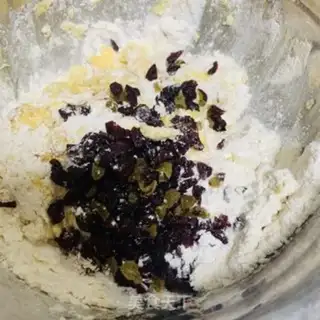 Make Quick cranberry cookies step 7