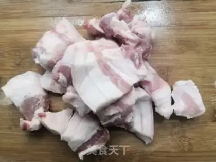 Make Blanche red meat step 0