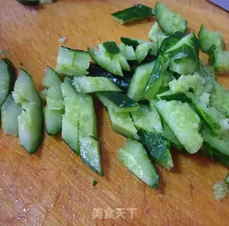 Make Pink cucumber step 3