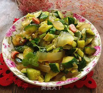 Make Pink cucumber step 5