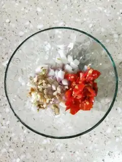 Make Onion sapphire tofu step 3