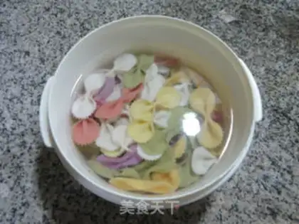 Make Ham sausage celery butterflies step 3