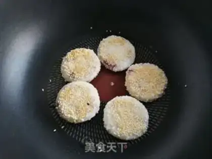 Make Potato rice cake step 7