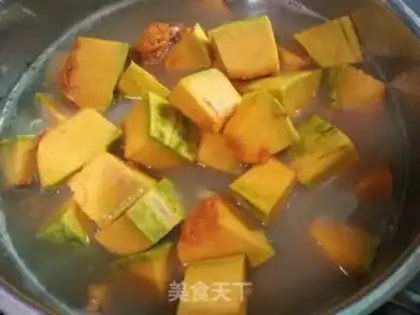Make Pumpkin green bean soup step 4