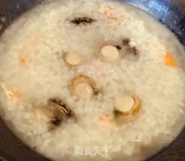 Make Porridge of abalone step 5