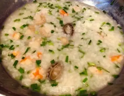 Make Porridge of abalone step 7