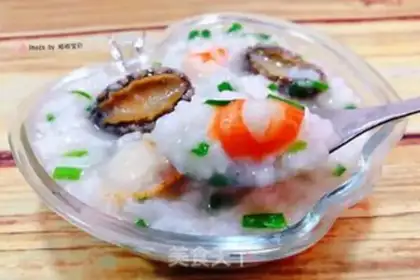 Make Porridge of abalone step 12