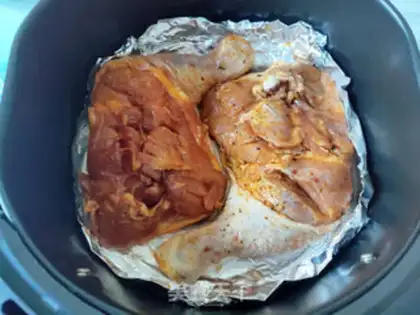 Make Double roasted chicken legs step 3